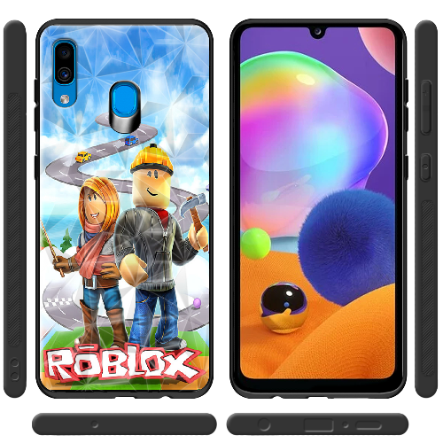 Чехол BoxFace Samsung A305 Galaxy A30 Roblox Білдерман