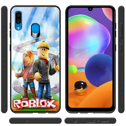 Чехол BoxFace Samsung A305 Galaxy A30 Roblox Білдерман