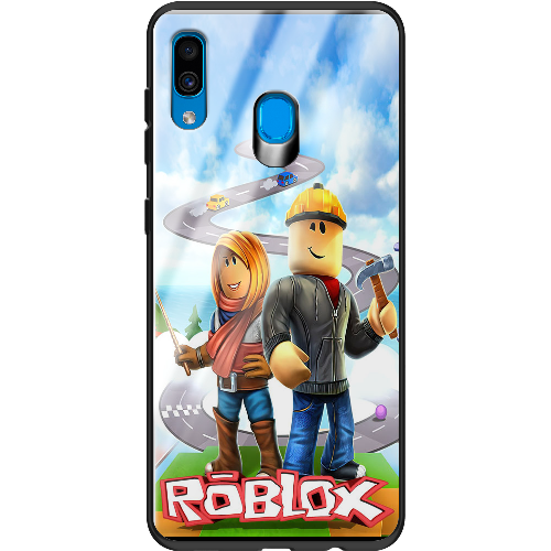 Чехол BoxFace Samsung A305 Galaxy A30 Roblox Білдерман