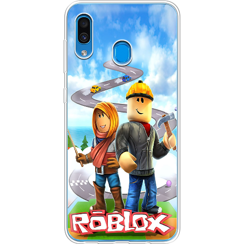 Чехол BoxFace Samsung A305 Galaxy A30 Roblox Білдерман