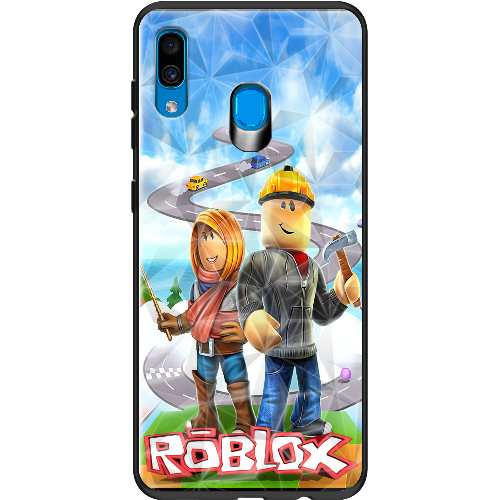 Чехол BoxFace Samsung A305 Galaxy A30 Roblox Білдерман