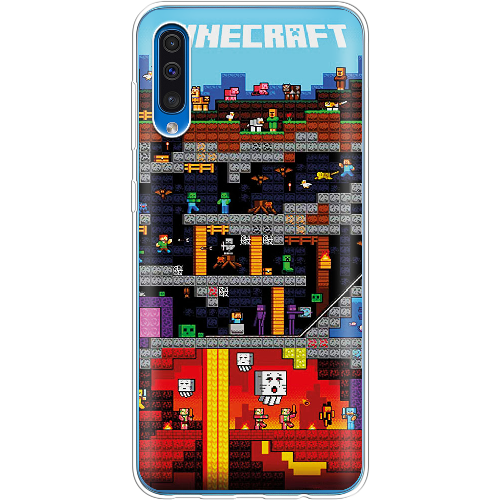 Чехол BoxFace Samsung A505 Galaxy A50 Minecraft Lode Runner