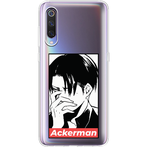 Чехол BoxFace Xiaomi Mi 9 Attack On Titan - Ackerman