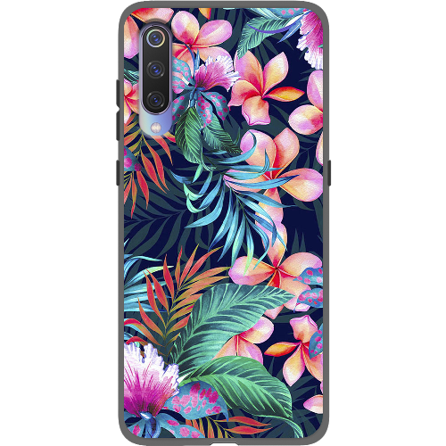 Чехол BoxFace Xiaomi Mi 9 flowers in the tropics