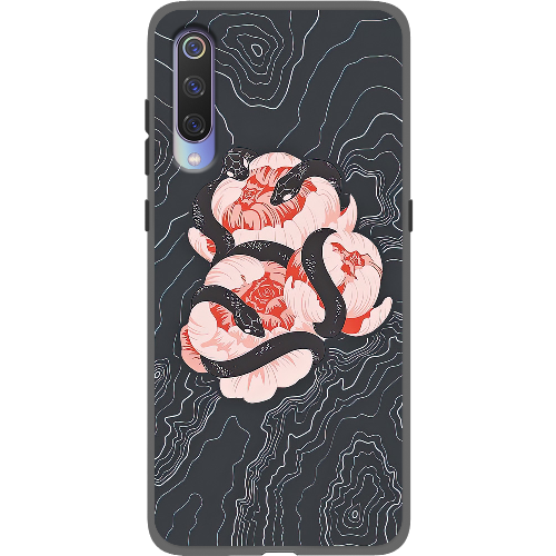 Чехол BoxFace Xiaomi Mi 9 Snake Rose