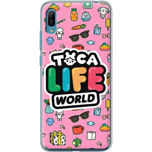 Чехол Boxface Huawei Y6 2019 Toca Boca Life World