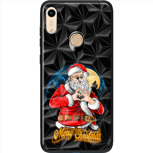 Чехол Boxface Honor 8A Cool Santa and heart