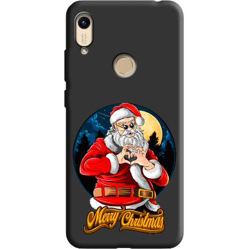 Чехол Boxface Honor 8A Cool Santa and heart