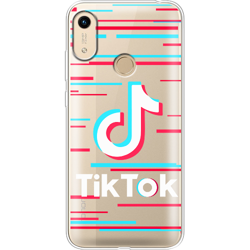 Чехол Boxface Honor 8A Tik Tok