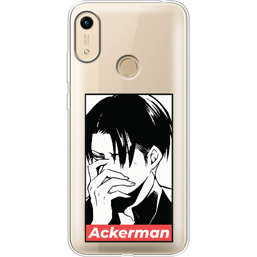 Чехол Boxface Honor 8A Attack On Titan - Ackerman