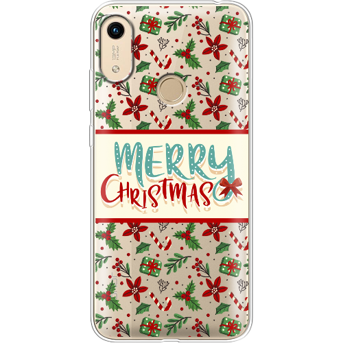 Чехол Boxface Honor 8A Vintage Christmas Congratulation