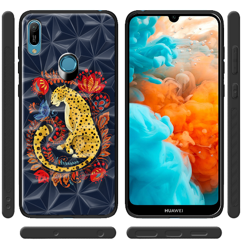 Чехол Boxface Honor 8A Petrykivka Leopard