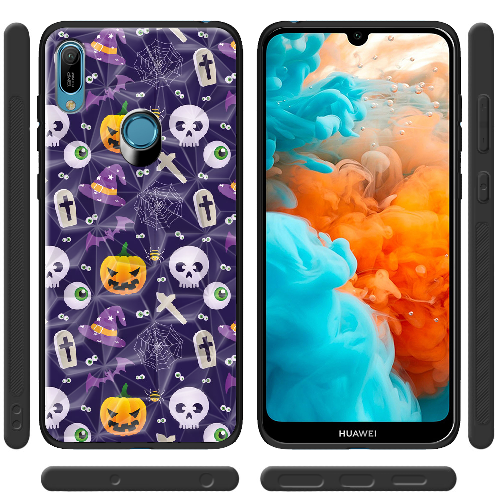 Чехол Boxface Honor 8A Halloween Purple Mood