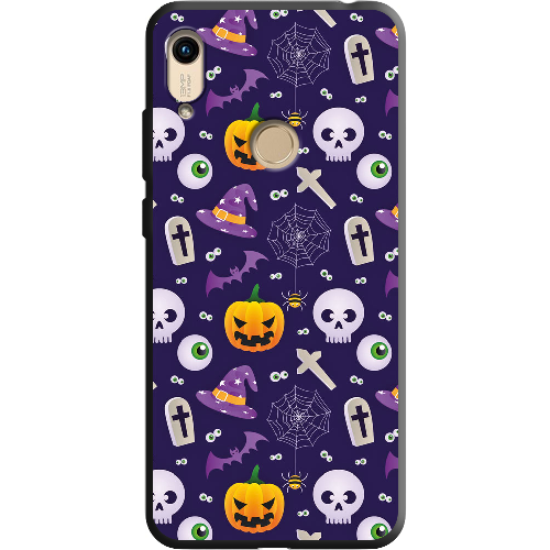 Чехол Boxface Honor 8A Halloween Purple Mood