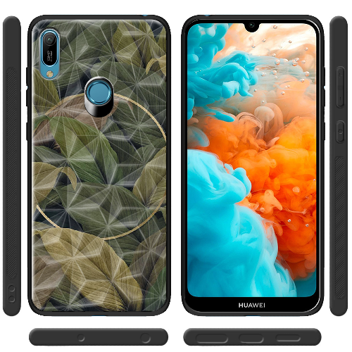 Чехол Boxface Honor 8A Green Leaf