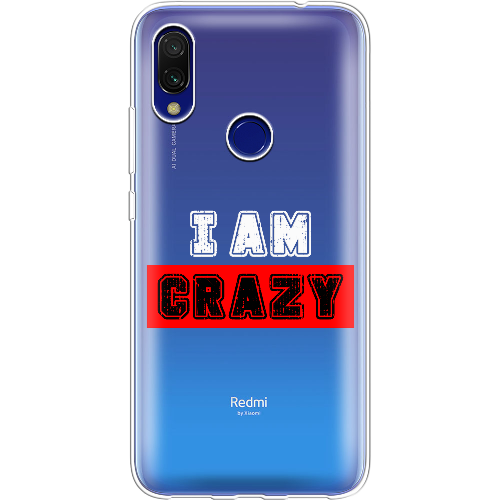 Чехол BoxFace Xiaomi Redmi 7 I'm Crazy