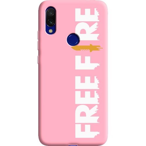 Чехол BoxFace Xiaomi Redmi 7 Белый Free Fire