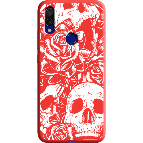 Чехол BoxFace Xiaomi Redmi 7 Skull and Roses