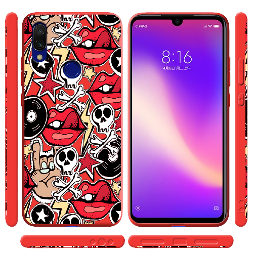 Чехол BoxFace Xiaomi Redmi 7 Rock Graffiti