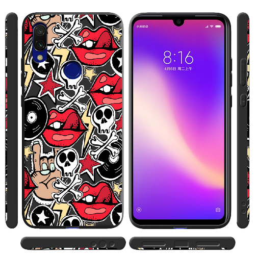 Чехол BoxFace Xiaomi Redmi 7 Rock Graffiti