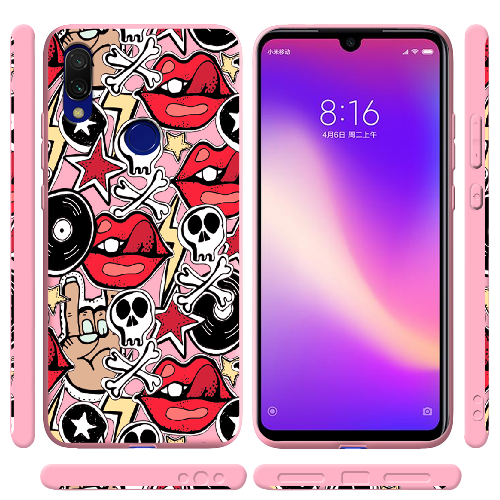 Чехол BoxFace Xiaomi Redmi 7 Rock Graffiti