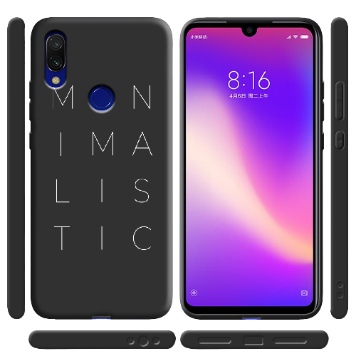 Чехол BoxFace Xiaomi Redmi 7 Minimalistic