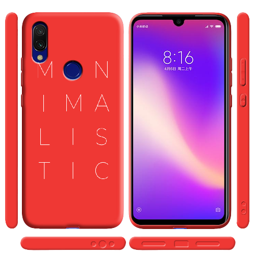 Чехол BoxFace Xiaomi Redmi 7 Minimalistic