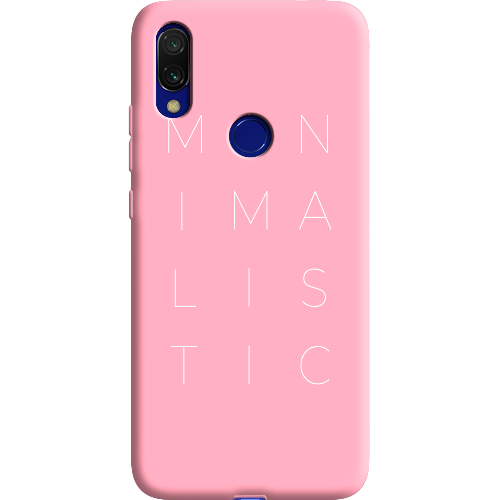 Чехол BoxFace Xiaomi Redmi 7 Minimalistic