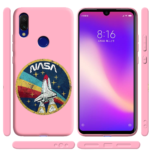 Чехол BoxFace Xiaomi Redmi 7 Space Shuttle NASA