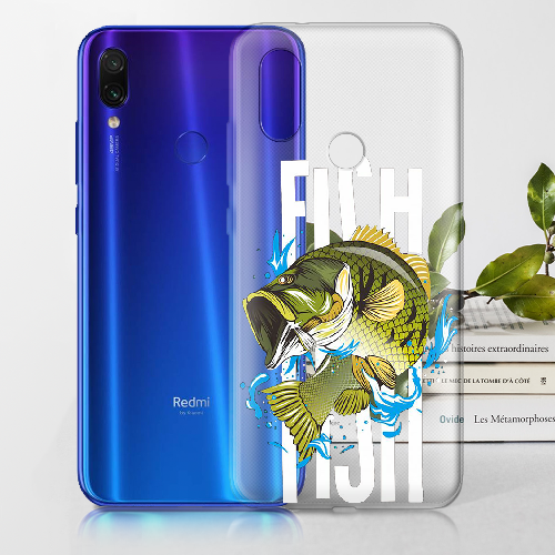 Чехол BoxFace Xiaomi Redmi 7 Bass fish