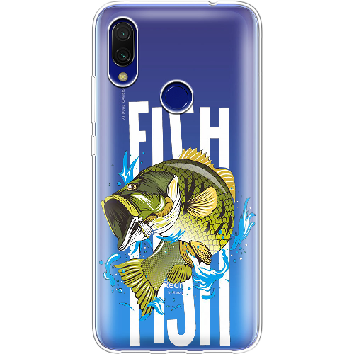 Чехол BoxFace Xiaomi Redmi 7 Bass fish