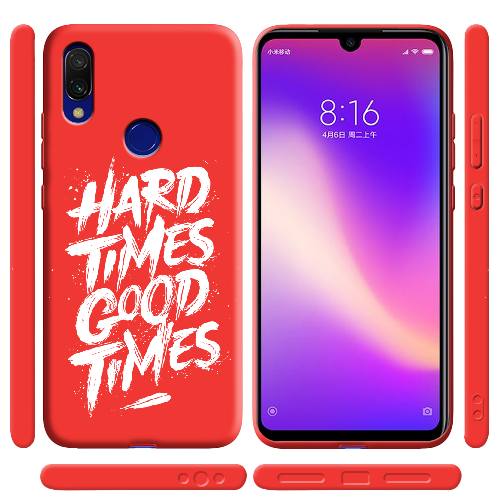 Чехол BoxFace Xiaomi Redmi 7 Hard Times