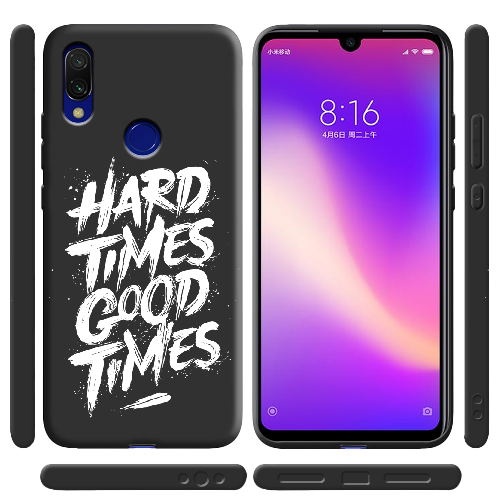 Чехол BoxFace Xiaomi Redmi 7 Hard Times