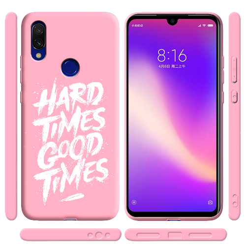 Чехол BoxFace Xiaomi Redmi 7 Hard Times