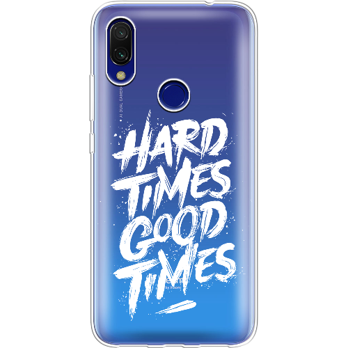 Чехол BoxFace Xiaomi Redmi 7 Hard Times