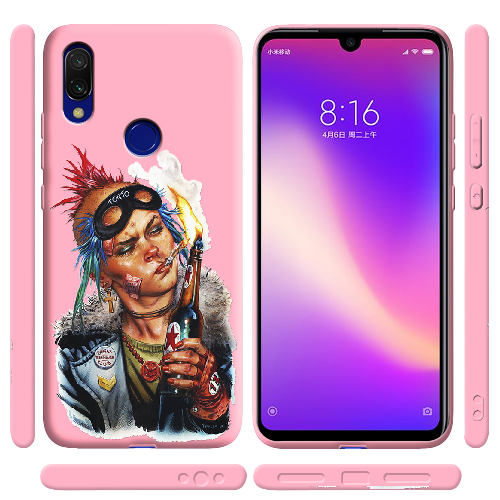 Чехол BoxFace Xiaomi Redmi 7 Tanker Girl