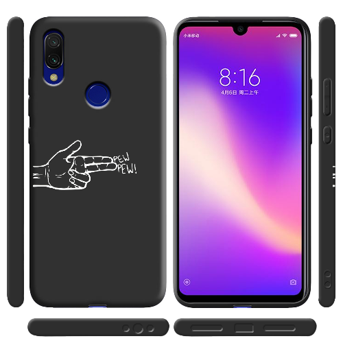 Чехол BoxFace Xiaomi Redmi 7 Pew Pew