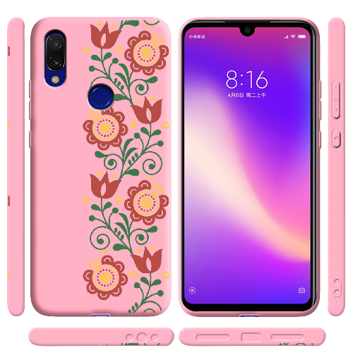 Чехол BoxFace Xiaomi Redmi 7 Ethno Flower