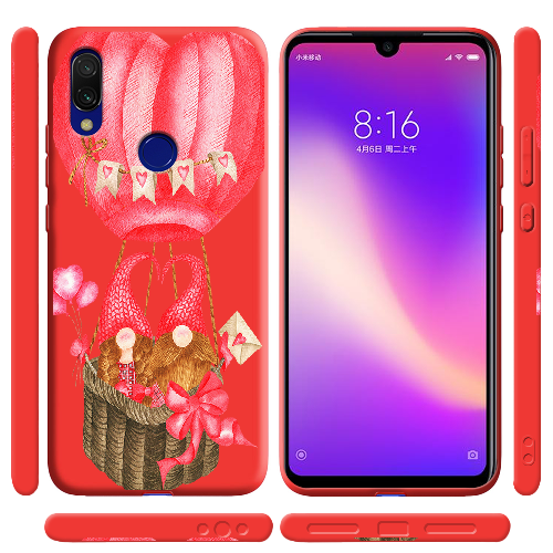 Чехол BoxFace Xiaomi Redmi 7 Valentine Dwarfs