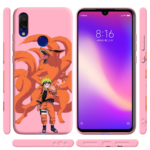 Чехол BoxFace Xiaomi Redmi 7 Naruto and Kurama