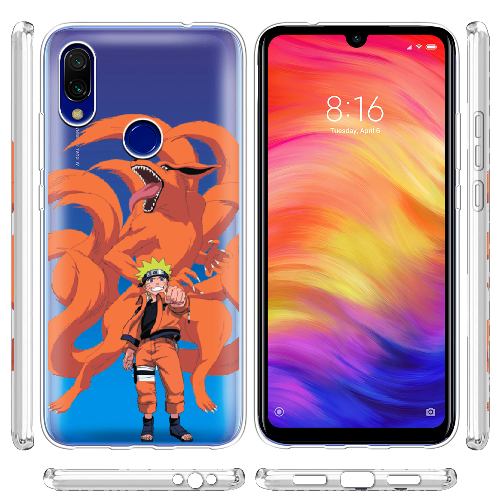 Чехол BoxFace Xiaomi Redmi 7 Naruto and Kurama