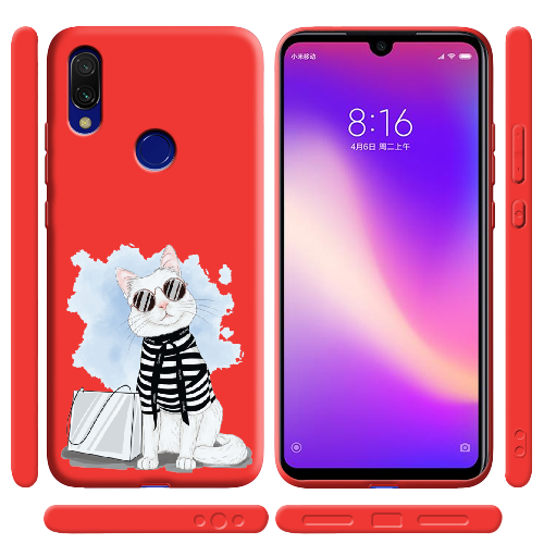 Чехол BoxFace Xiaomi Redmi 7 Кот Модник