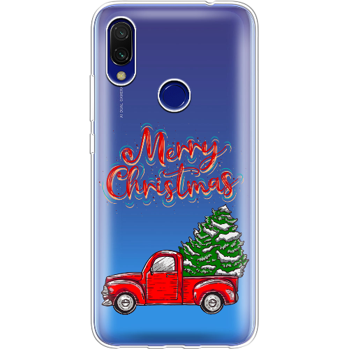 Чехол BoxFace Xiaomi Redmi 7 Holiday Car Merry Christmas