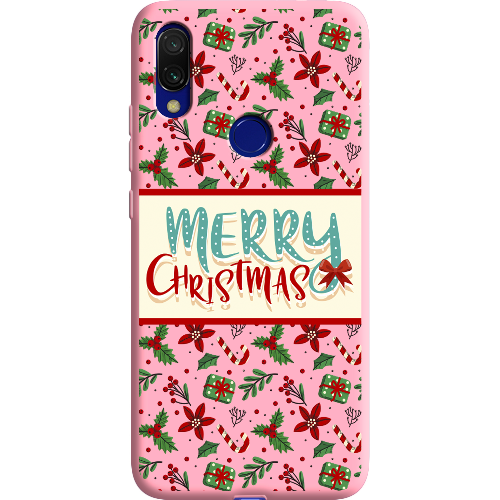 Чехол BoxFace Xiaomi Redmi 7 Vintage Christmas Congratulation