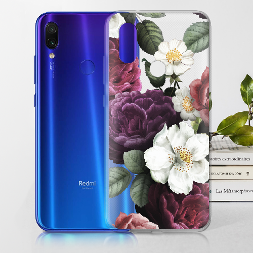 Чехол BoxFace Xiaomi Redmi 7 Цветочные Темные Сны