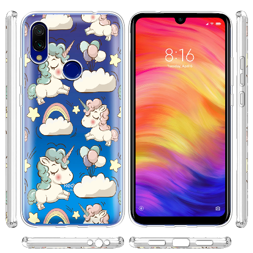 Чехол BoxFace Xiaomi Redmi 7 Unicorns