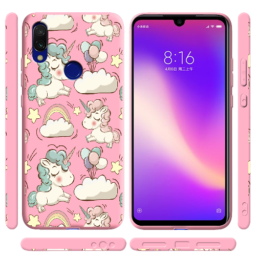 Чехол BoxFace Xiaomi Redmi 7 Unicorns