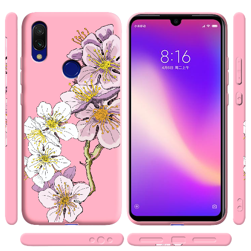 Чехол BoxFace Xiaomi Redmi 7 Cherry Blossom