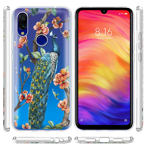 Чехол BoxFace Xiaomi Redmi 7 Noble Peacock