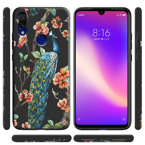 Чехол BoxFace Xiaomi Redmi 7 Noble Peacock